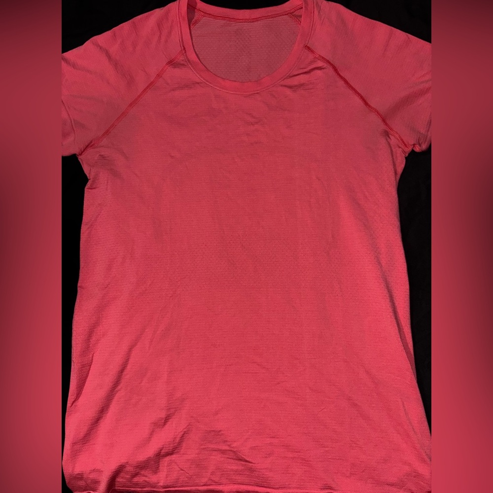 lululemon athletica Pink Short Sleeve Tee